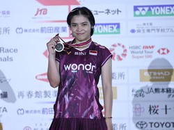 Japan Masters 2025: Ucapan Syukur Gregoria usai Jadi Runner-up