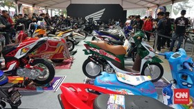 20 Ribu Bikers Ramaikan Honda Bikers Day 2025 di Garut