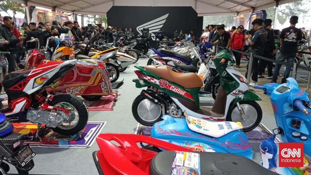 20 Ribu Bikers Ramaikan Honda Bikers Day 2025 di Garut