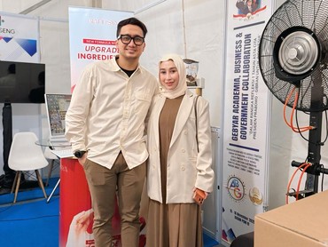 Ikut Serta di Acara BPOM, Reza Gladys Buktikan Produk Skincarenya Tak Berbahaya