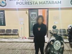 Kesal Tak Dikasih Pinjam, Pria Mataram Curi Motor Paman di Lombok Barat