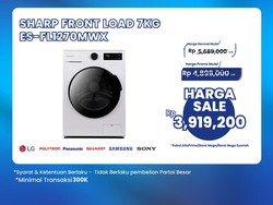 Mesin Cuci Front Load 7KG Diskon Gede-gedean di Transmart Full Day Sale