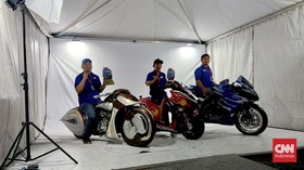 Motor Beda Genre Ditampuk Jadi Pemenang Honda Modif Contest 2025