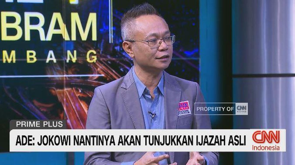 VIDEO: Ade: Jaksa yang Akan Tunjukkan Ijazah Jokowi