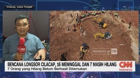 VIDEO: Bencana Longsor Cilacap, 16 Meninggal dan 7 Masih Hilang