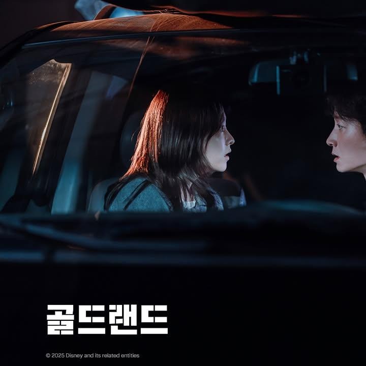 <p>Kim Hui Ju, agen pemeriksaan keamanan bandara, diperankan oleh Park Bo Young dalam drama Korea&nbsp;<em>Gold Land</em> yang tayang 2026 ini. Sementara itu, Lee Do Gyeong, pacar Hui Ju yang merupakan <em>co-pilot</em>, diperankan oleh Lee Hyun Wook. (Foto: Instagram @disneypluskr)</p>