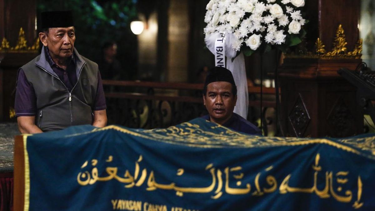 FOTO: Duka Wiranto Istri Meninggal Dunia