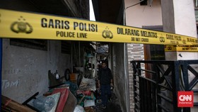 FOTO: Kebakaran Hanguskan 50 Rumah di Palmerah Jakarta Barat