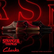 Kolaborasi Clarks x Stranger Things Hadirkan Dunia Upside Down pada Sepatu Ikonis