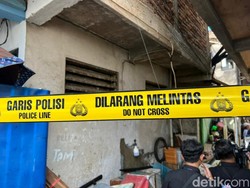 TKP Kebakaran di Palmerah yang Bikin Belasan Warga Luka Kini Digaris Polisi