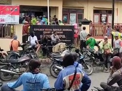 Viral Massa Geruduk Polsek Ijen Bondowoso Tanya Warga yang Ditangkap