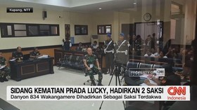 VIDEO: Sidang Kematian Prada Lucky, Hadirkan 2 Saksi