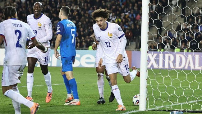 Prancis dan Inggris yang sudah memastikan tiket ke Piala Dunia meraih hasil kemenangan dalam laga terakhir kualifikasi Piala Dunia 2026.