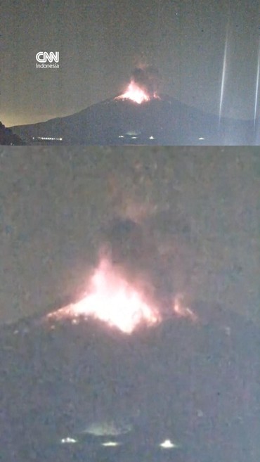 Detik-detik Gunung Berapi Sakurajima di Jepang Meletus