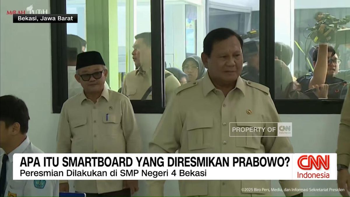 VIDEO: Apa Itu Smartboard yang Diresmikan Prabowo?