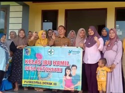 Gelar Kelas Ibu Hamil, Dinkesda Demak Beri Materi Kehamilan-Perawatan Bayi