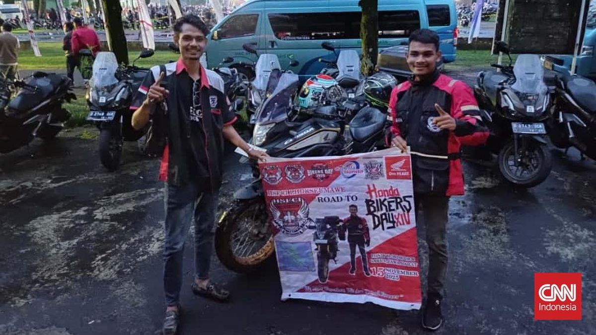 Boncengan Motor dari Lhokseumawe ke Garut Demi Honda Bikers Day 2025