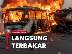 45 Jamaah Umrah India Tewas usai Bus Tabrak Tangki Minyak di Madinah