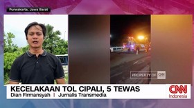 VIDEO: Kecelakaan Tol Cipali, 5 Orang Tewas