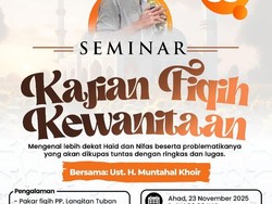 Ngaji Bareng di Acara Kajian Fiqih Kewanitaan Yuk!