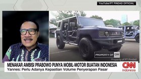 VIDEO: Menakar Ambisi Prabowo Punya Mobil Motor Buatan Indonesia