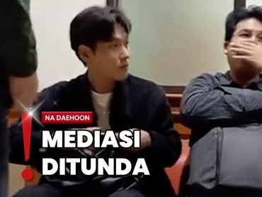 Raut Kesedihan Na Daehoon Datang ke Sidang Cerai, Julia Tak Hadir