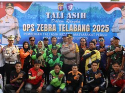 Polda Kalteng Gelar Razia Bareng Ojol, Sasar 7 Pelanggaran