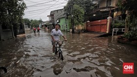 Banjir Jakarta Meluas, Kini Rendam 42 RT