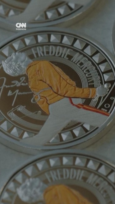Royal Mint Cetak Koin Penghormatan untuk Freddie Mercury