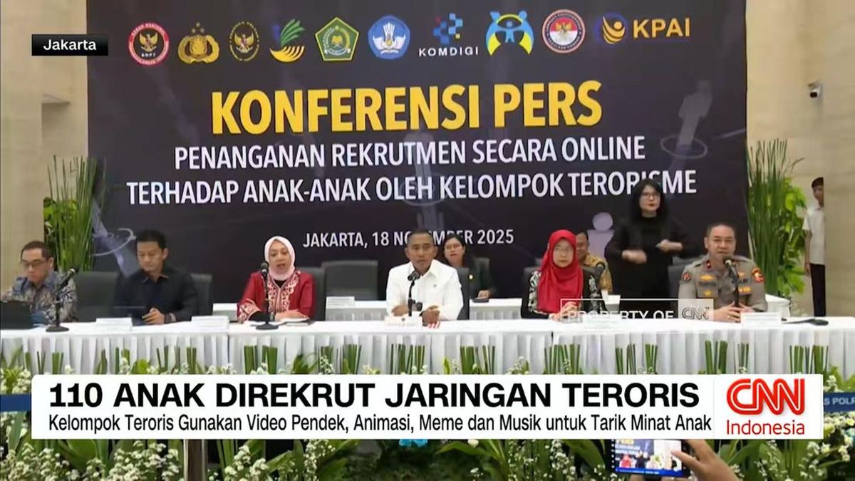 VIDEO: 110 Anak Direkrut Jaringan Teroris