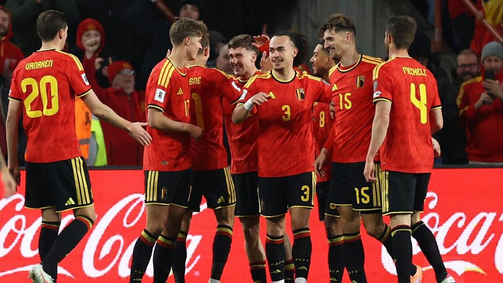 Link Live Streaming Belgia vs Iran di Piala Dunia 2026