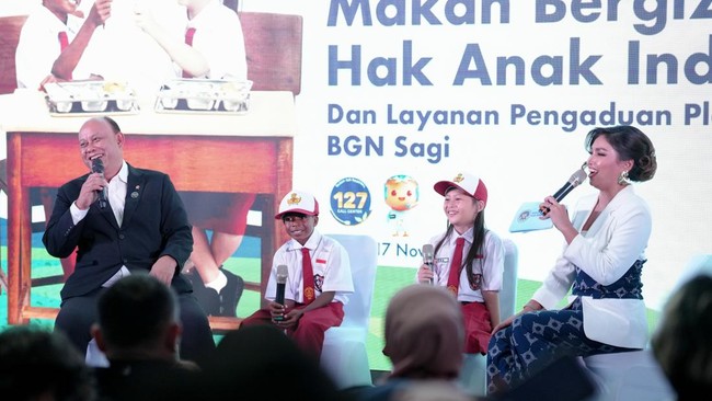 Kedua peluncuran ini menjadi simbol komitmen BGN memastikan anak Indonesia mendapatkan pemerataan hak dasar berupa makanan bergizi yang aman dan berkualitas.