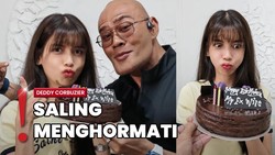 Rayakan Ultah Bareng Deddy Corbuzier, Sabrina: Thank You, Om!