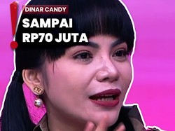 Video: Dinar Candy Santai Hasil Saweran Live Diminta Lisa Mariana