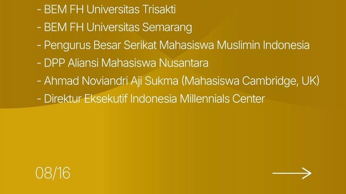 DPR RI rilis daftar partisipan dalam RDP dan RDPU pembahasan RUU KUHAP. Sejumlah pihak mengaku tidak terlibat.
