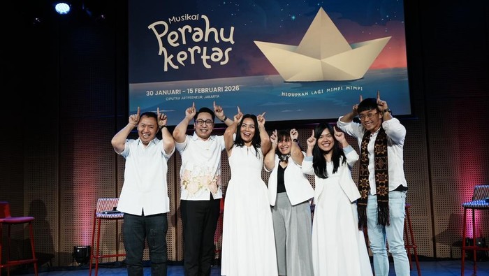 Hidupkan Lagi Mimpi-Mimpi, Perahu Kertas Siap Berlayar ke Panggung Musikal
