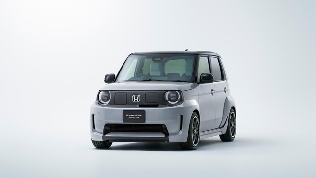 Prototipe Honda Super-One dipamerkan di Japan Mobility Show 2025.