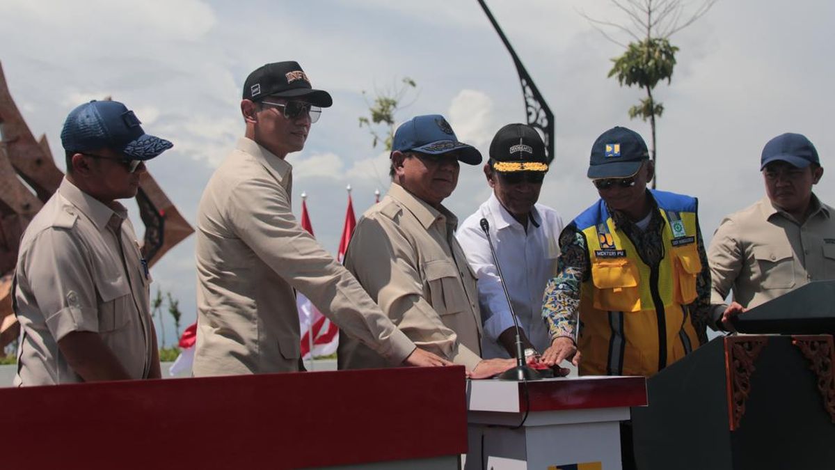 Prabowo Resmikan Jembatan Kabanaran, Perkuat Akses Jalur Pansela Jawa