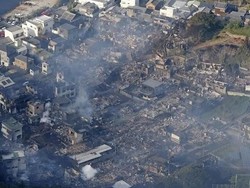 Kebakaran Hanguskan 170 Bangunan di Jepang, 1 Orang Hilang-175 Dievakuasi