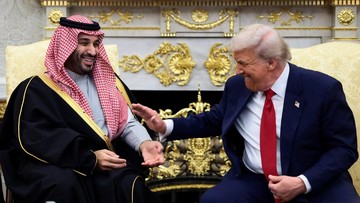 Trump gostil savdskega princa Mohammeda bin Salmana v Beli hiši.