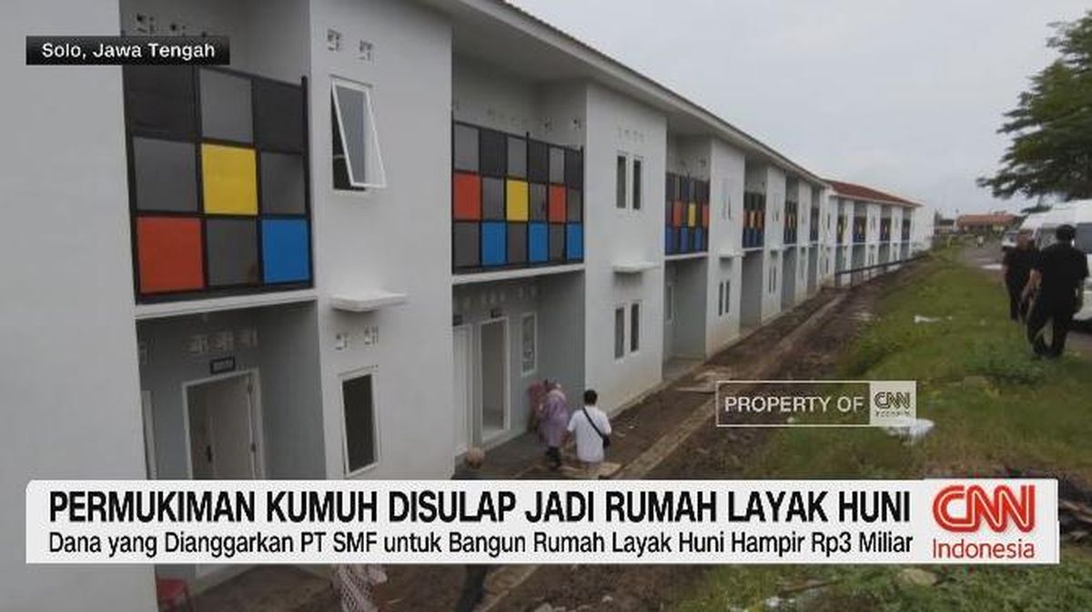 VIDEO: Permukiman Kumuh Disulap Jadi Rumah Layak Huni
