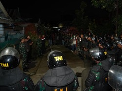 130 Prajurit TNI Disiagakan di Lokasi Tawuran Tallo Makassar