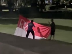 Viral 2 Pria Turunkan-Coret Bendera Merah Putih di Kantor Bupati Jembrana
