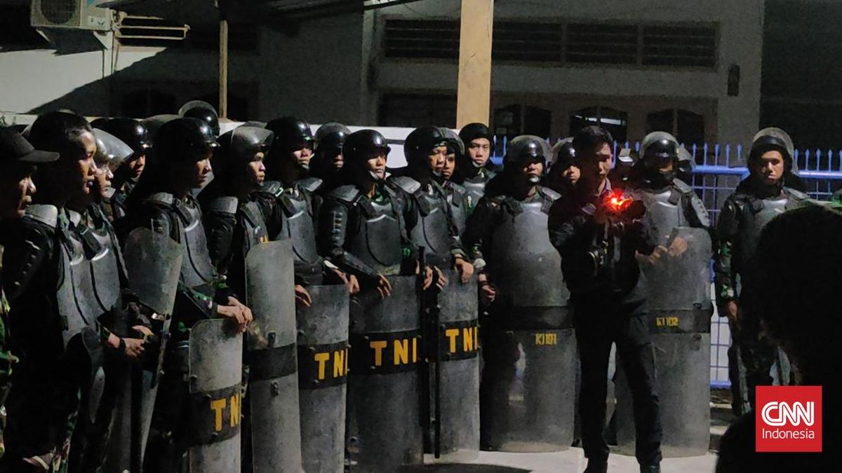 Ratusan TNI Dikerahkan Redam Tawuran di Makassar, 3 Pelaku Ditangkap