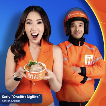 Kolaborasi ShopeeFood X Serly 'One Big Bite': Diskon Rame Rame 50% hingga Rp200 Ribu!