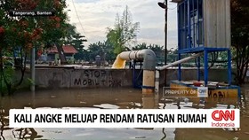 VIDEO: Kali Angke Dan Sungai Citarum Meluap
