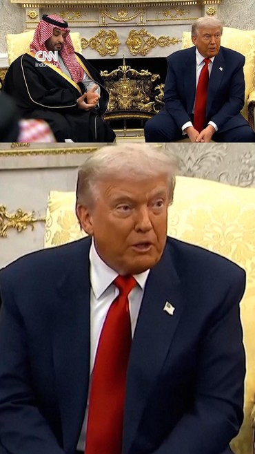 Kata-kata Trump Bela MbS saat Ditanya soal Pembunuhan Khashoggi