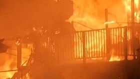 Kebakaran Besar di Saganoseki Jepang, Ratusan Warga Mengungsi