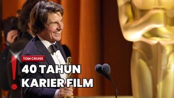 Raih Piala Oscar Pertama, Tom Cruise Dapat Standing Ovation