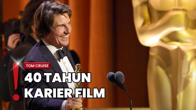 Raih Piala Oscar Pertama, Tom Cruise Dapat Standing Ovation